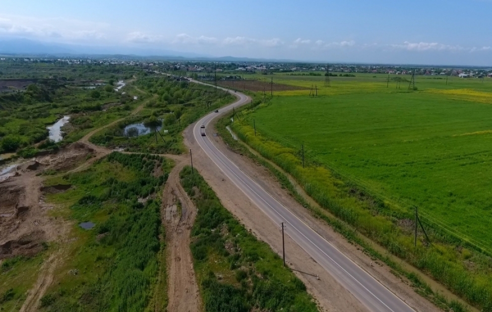 Masallıda 38 min əhalinin istifadə etdiyi yol yenidən qurulub