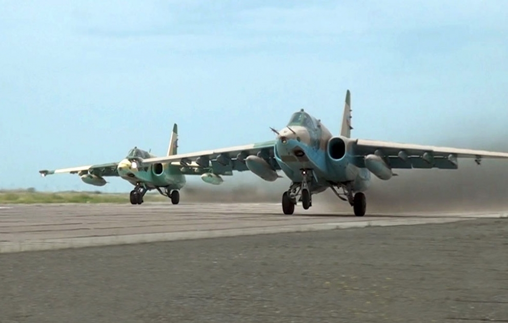 Redeployment of combat aircraft was held in the course of the exercises