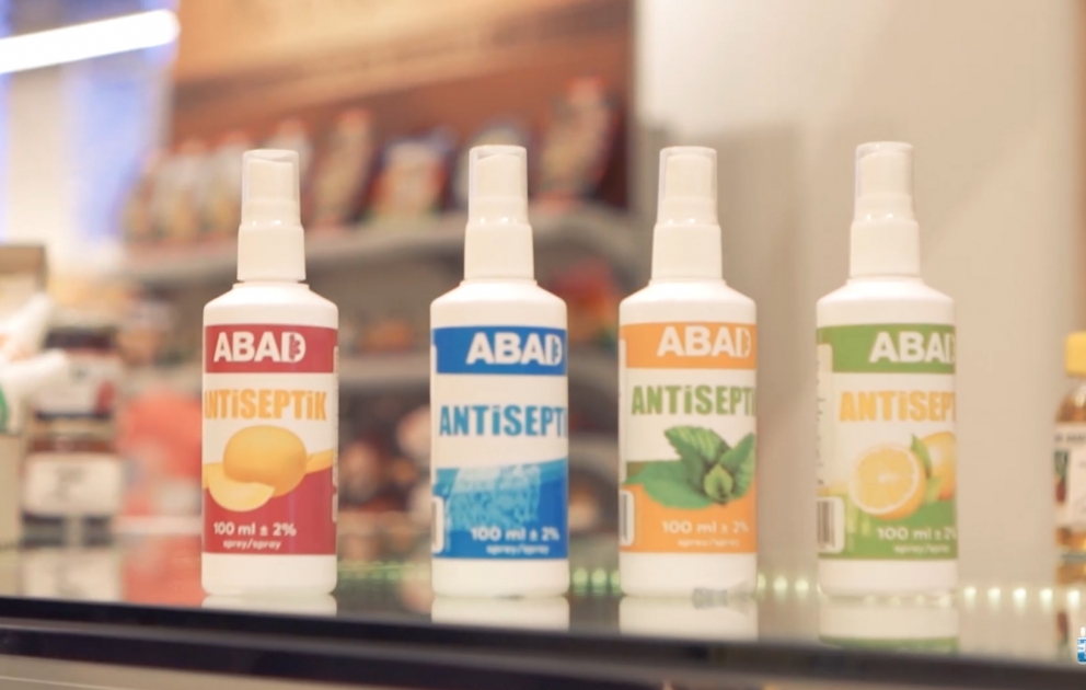 “ABAD”dan müxtəlif aromatlı antiseptiklər