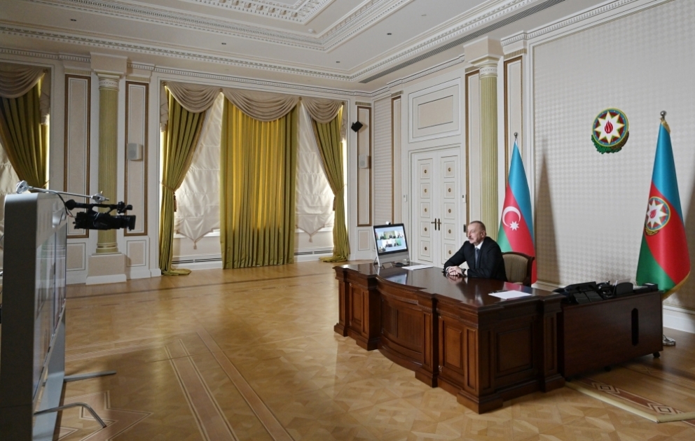 “Signify” şirkətinin təşəbbüsü ilə Prezident İlham Əliyevlə bu şirkətin rəhbərləri arasında videokonfrans keçirilib
