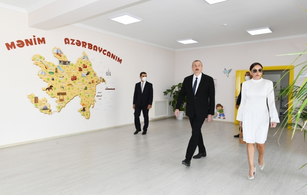 President Ilham Aliyev inaugurated Gobu Park-3 residential complex for IDPs