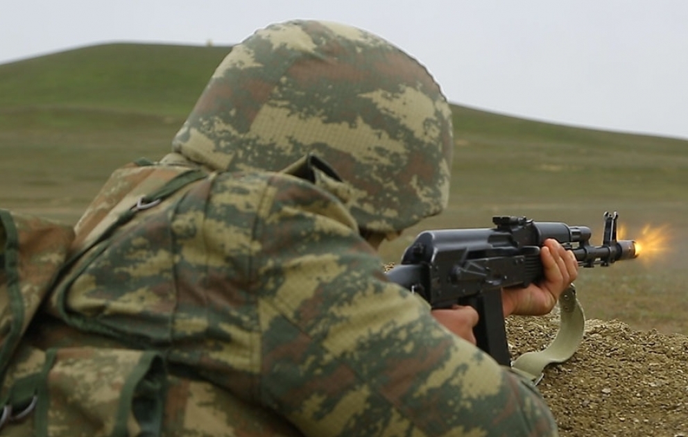 Ermənistan silahlı qüvvələrinin bölmələri atəşkəs rejimini 25 dəfə pozub