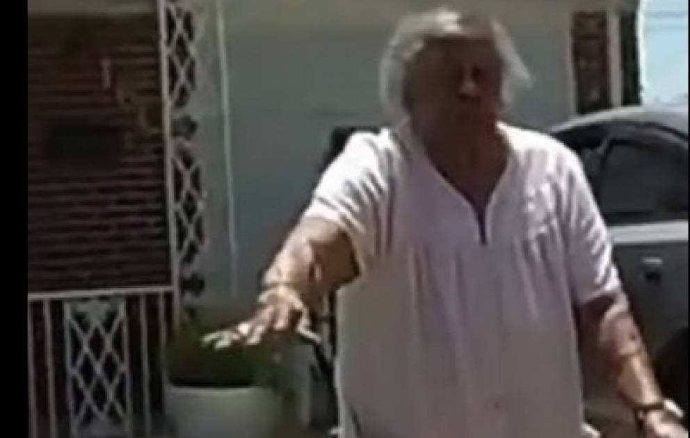 90-year-old woman tries to help grandson during arrest