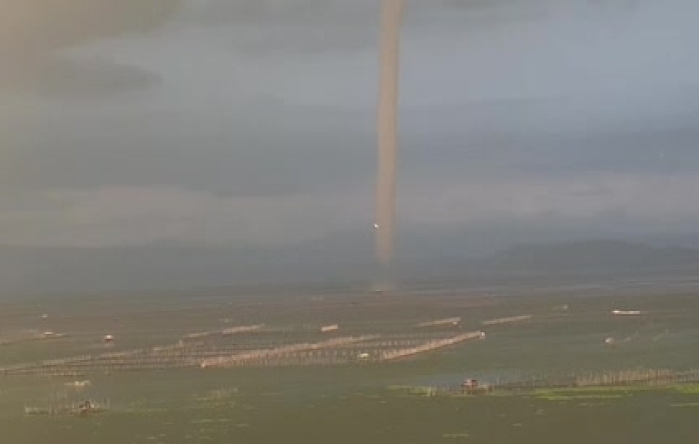 Storm Brings Triple Waterspout Touchdown