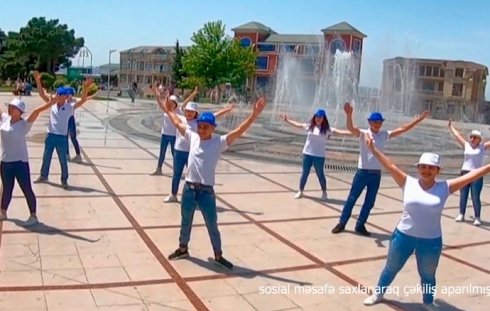 Uşaqların Beynəlxalq Müdafiəsi Gününə həsr olunmuş fləşmob