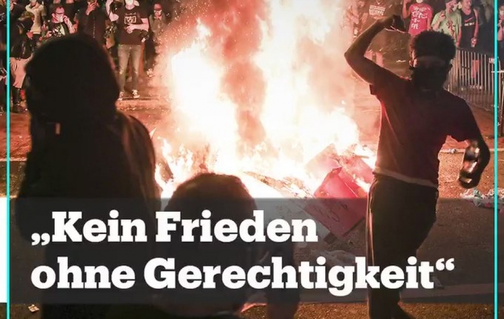 In Washington kam es zu heftigen Zusammenstößen zwischen der Polizei und Protestierenden