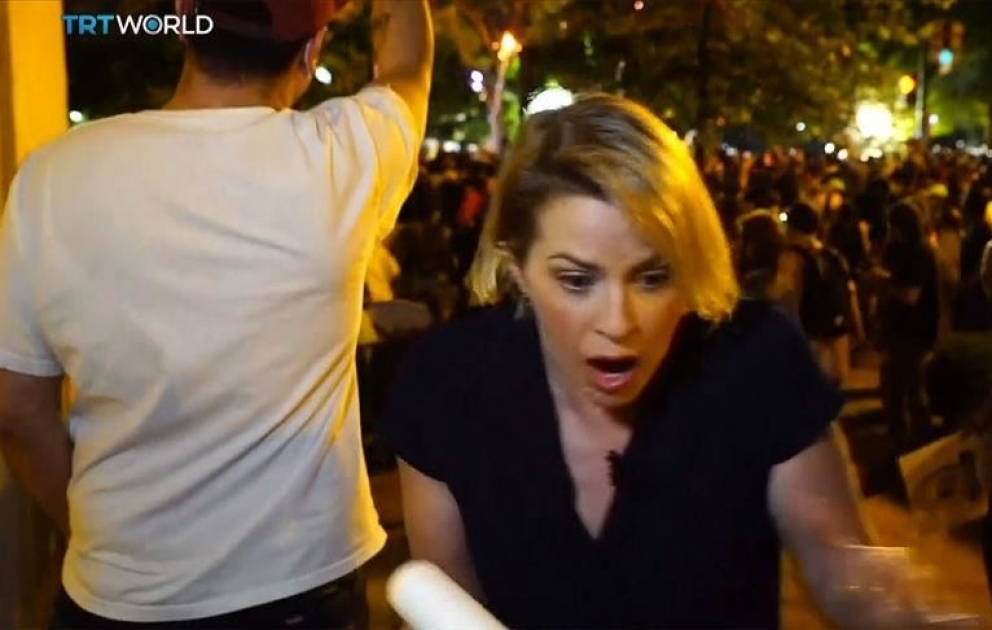 TRT World journos injured during US protests coverage