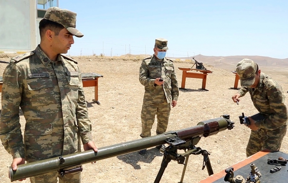 Ali Hərbi Məktəbdə dövlət imtahanları keçirilir