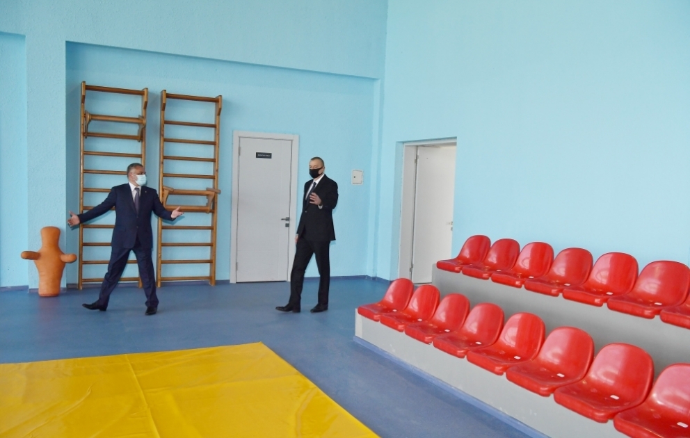 President Ilham Aliyev attended opening of Tartar Olympic Sports Complex