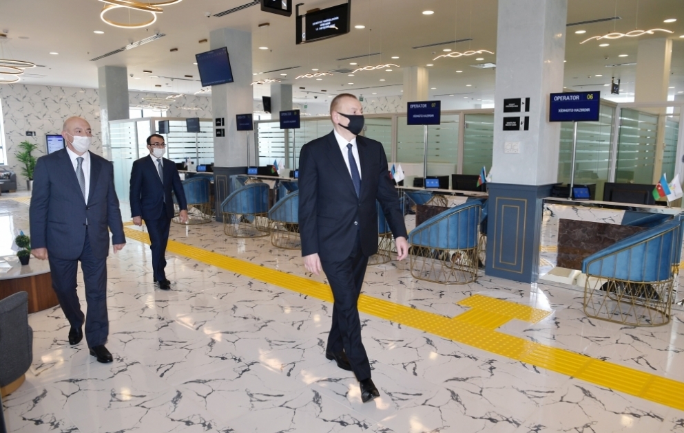 President Ilham Aliyev inaugurated “ASAN xidmət” center in Aghjabadi