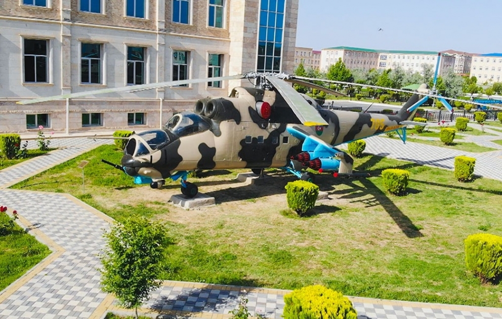 Naxçıvan Döyüş Şöhrəti Muzeyindəki eksponatların sırasına yeni aviasiya texnikası daxil edilib
