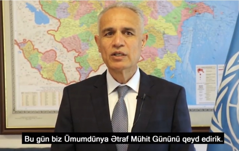 Ümumdünya Ətraf Mühit günü ilə əlaqədar Qulam İshaqzainin müraciəti