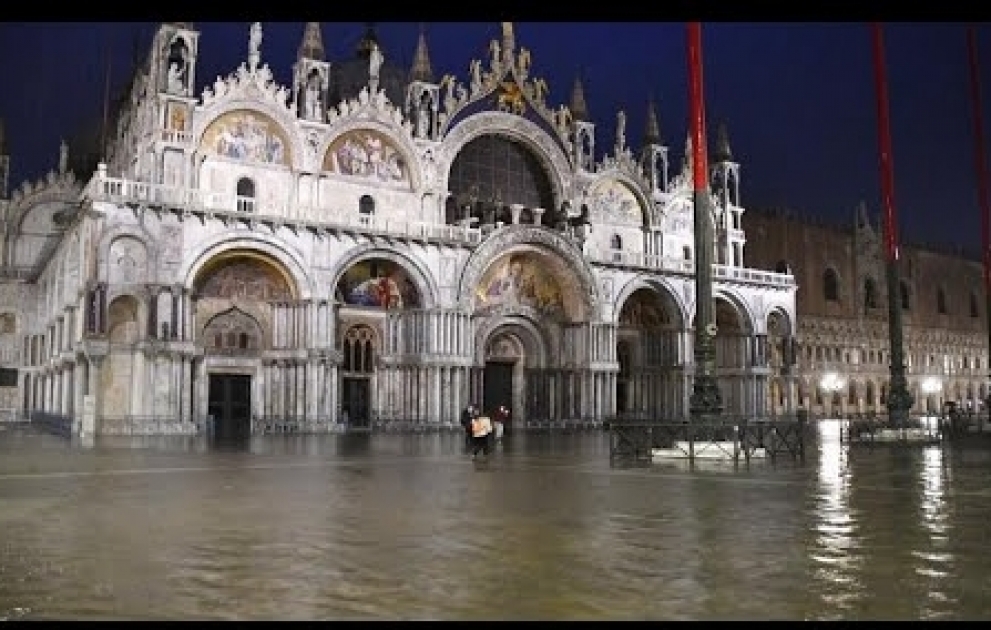 Venise sous les eaux