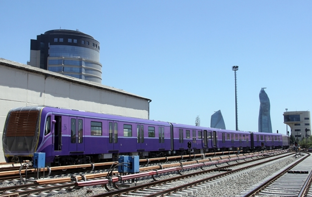 De nouveaux trains ont été livrés au métro de Bakou