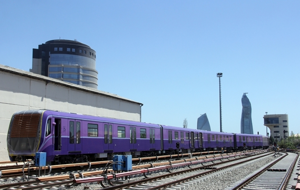 The first new Subway trains have arrived in Baku