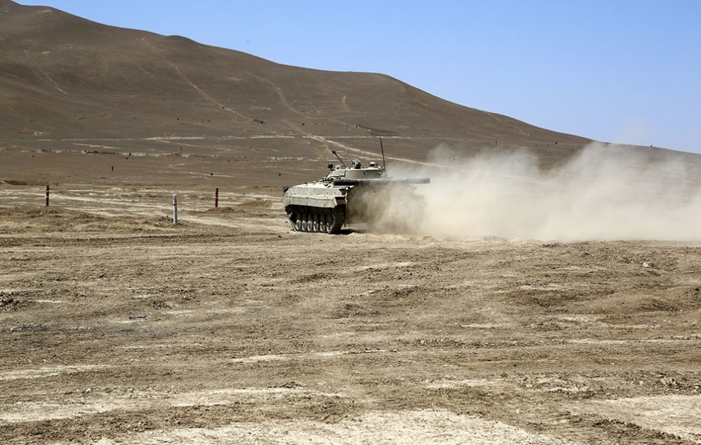 Cadets of the Azerbaijan Military Academy carried out combat firing