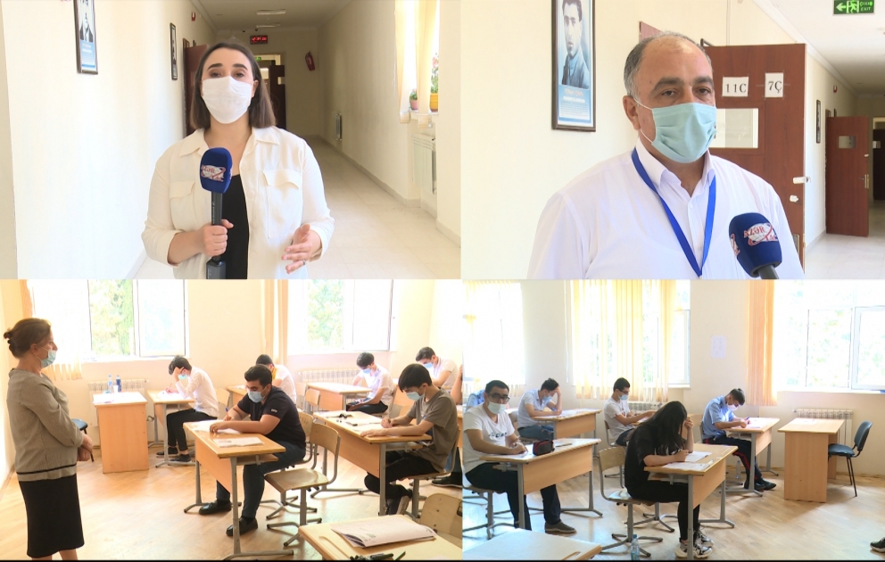Xüsusi karantin rejimində buraxılış imtahanları necə keçdi REPORTAJ