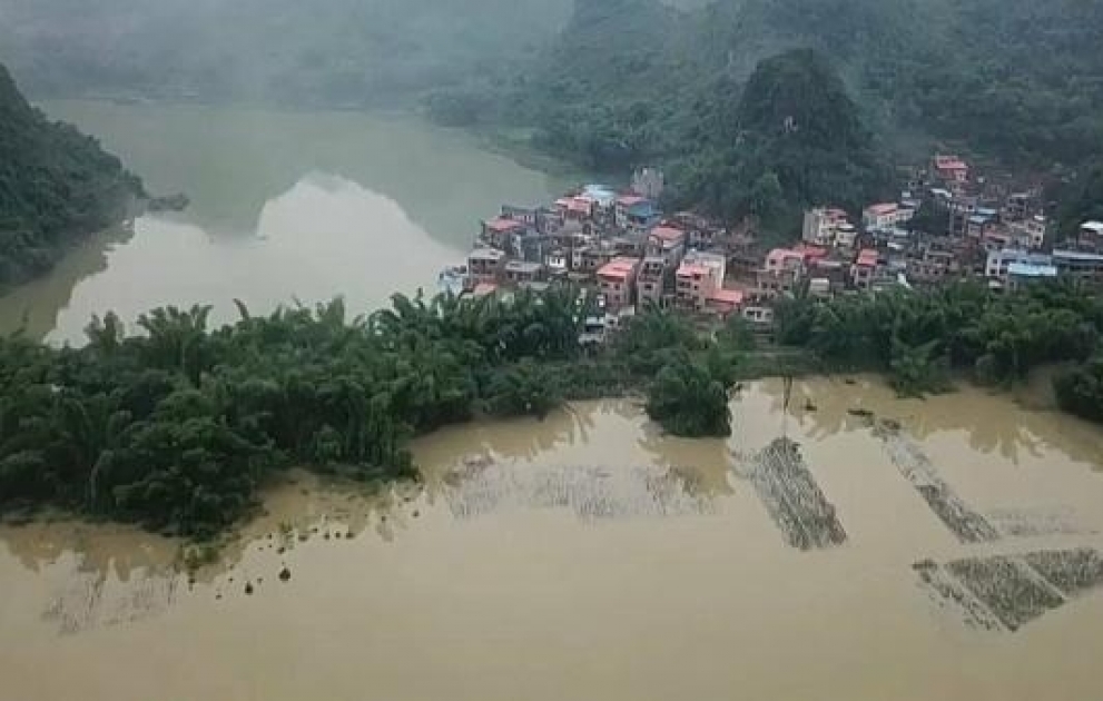 Le sud-est de la Chine sous l'eau après de fortes pluies
