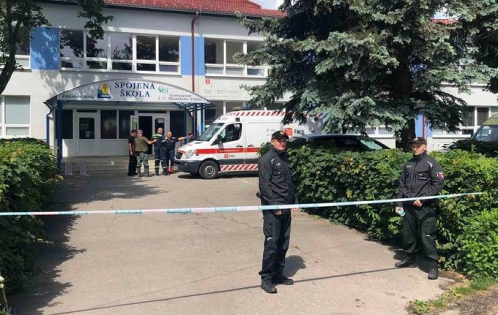 Slovakiyada məktəbə hücum edən şəxs oranın məzunu olub