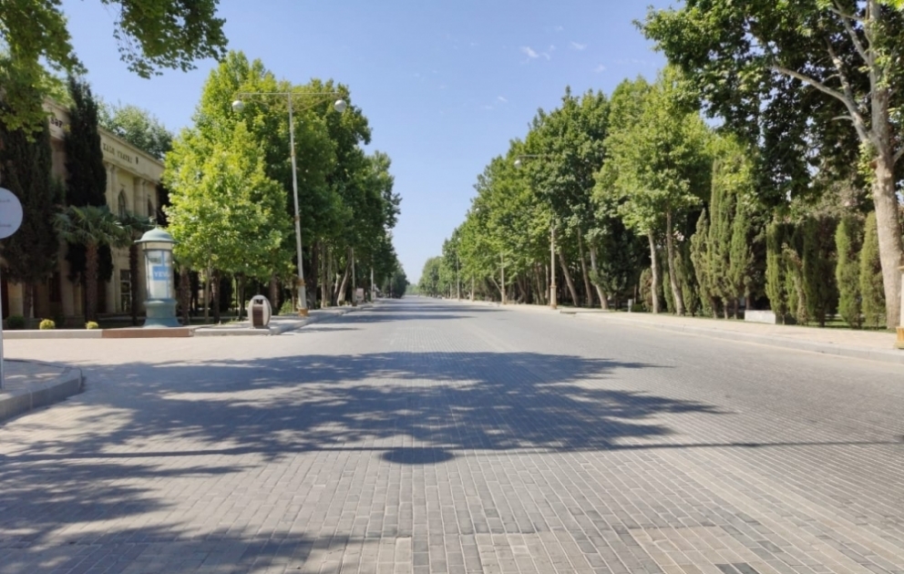 Yevlaxda sərtləşdirilmiş karantin rejiminin ilk günü