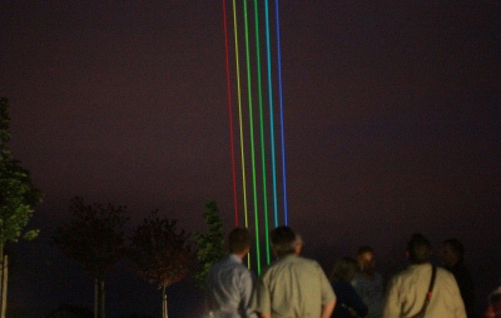 Laser für den Regenbogen