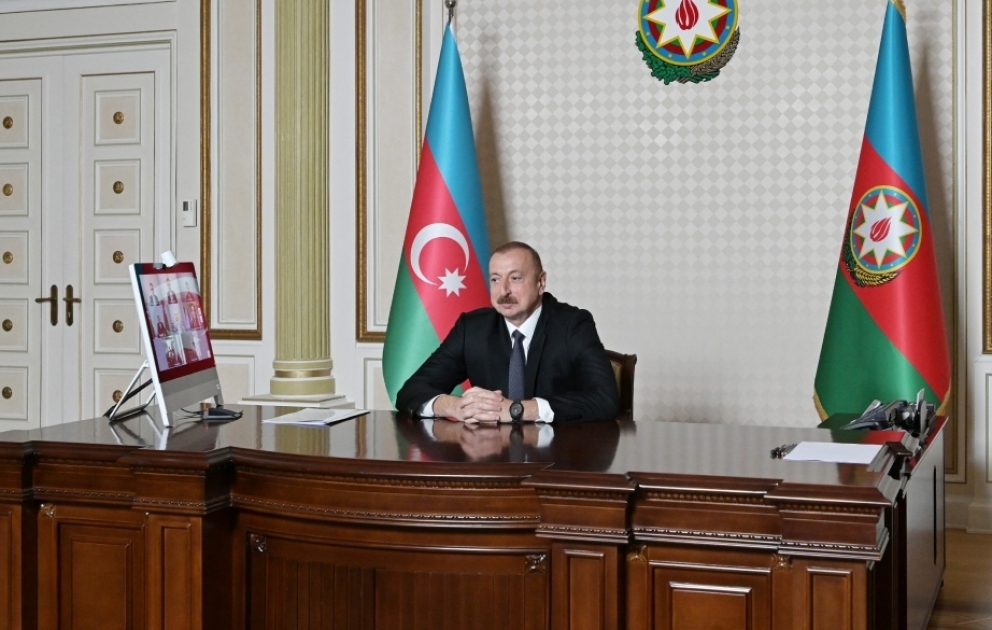Prezident İlham Əliyevlə “Microsoft” şirkətinin vitse-prezidenti və digər nümayəndələri arasında videokonfrans keçirilib