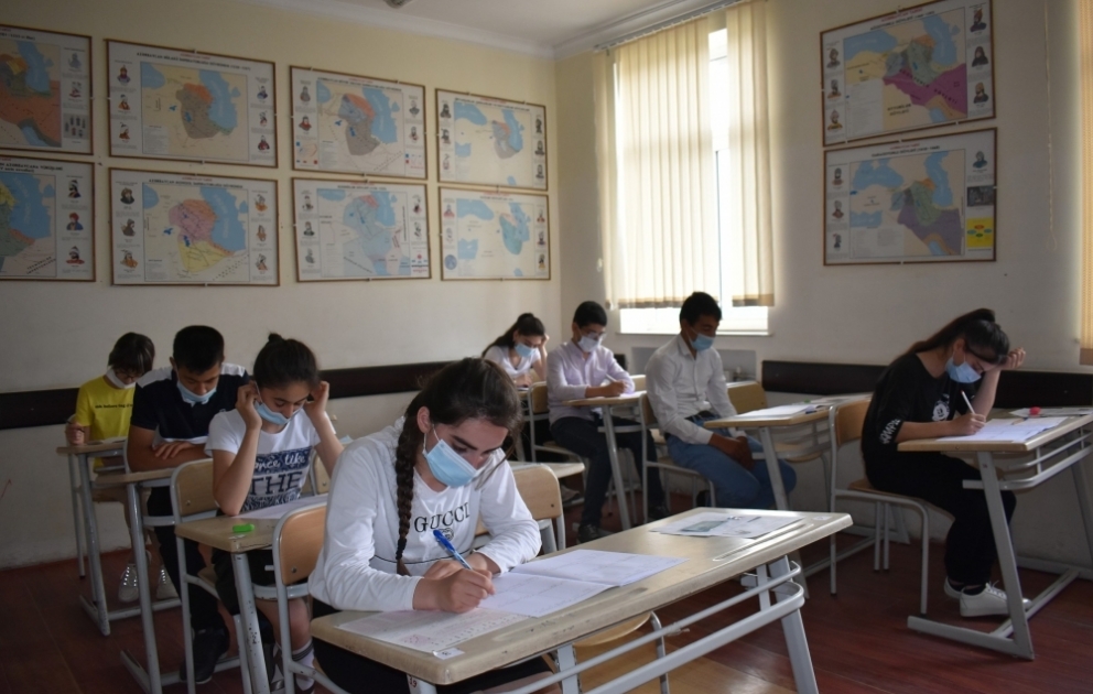 Xaçmazda buraxılış (qəbul) imtahanlarında 2635 şagird biliklərini sınayıb
