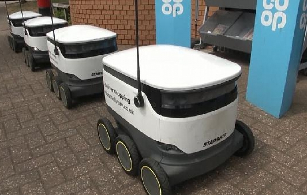 Coronavirus: Delivery robot services booming as shoppers opt for contactless alternatives