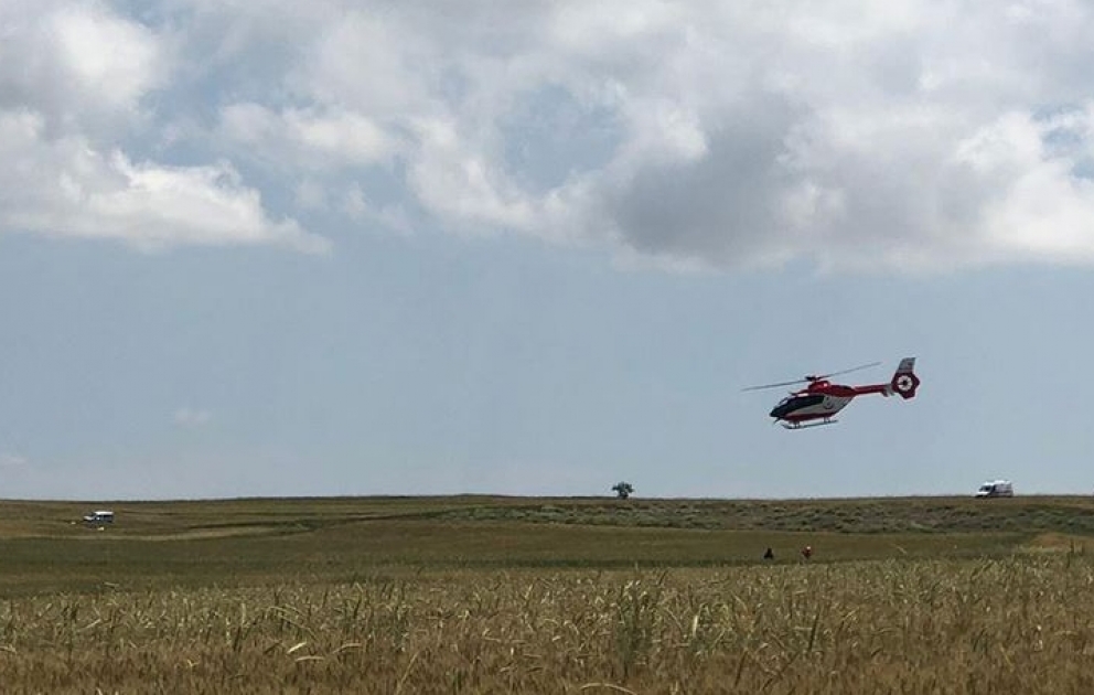 Ankarada təlim təyyarəsi qəzaya uğrayıb