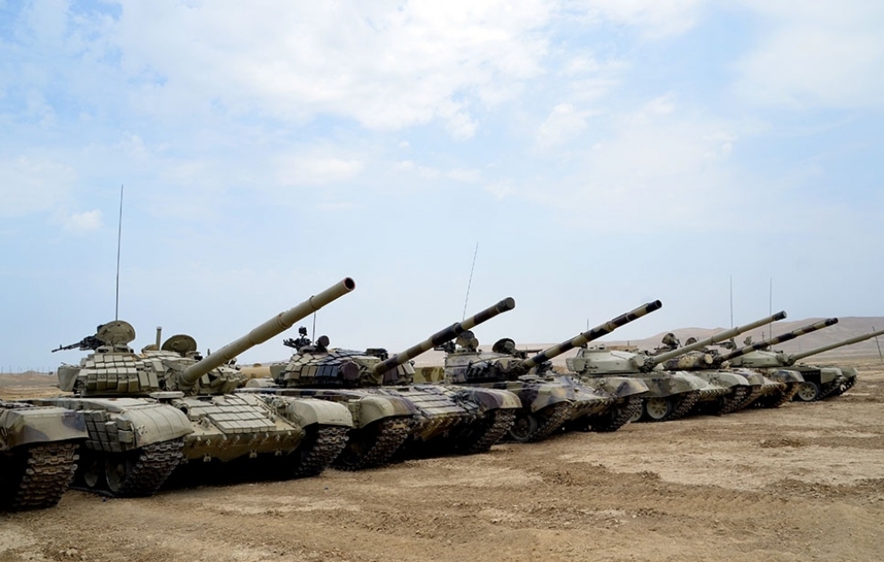 “Ən yaxşı tank heyəti” adı uğrunda yarışlar keçirilib