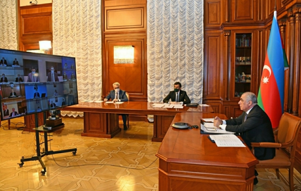 Nazirlər Kabinetində koronavirusla mübarizənin vəziyyəti müzakirə olunub