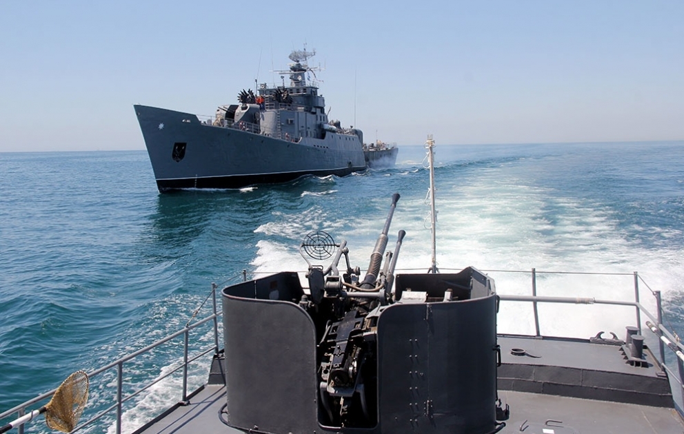 The crew of the Patrol Boat conducted live-fire training
