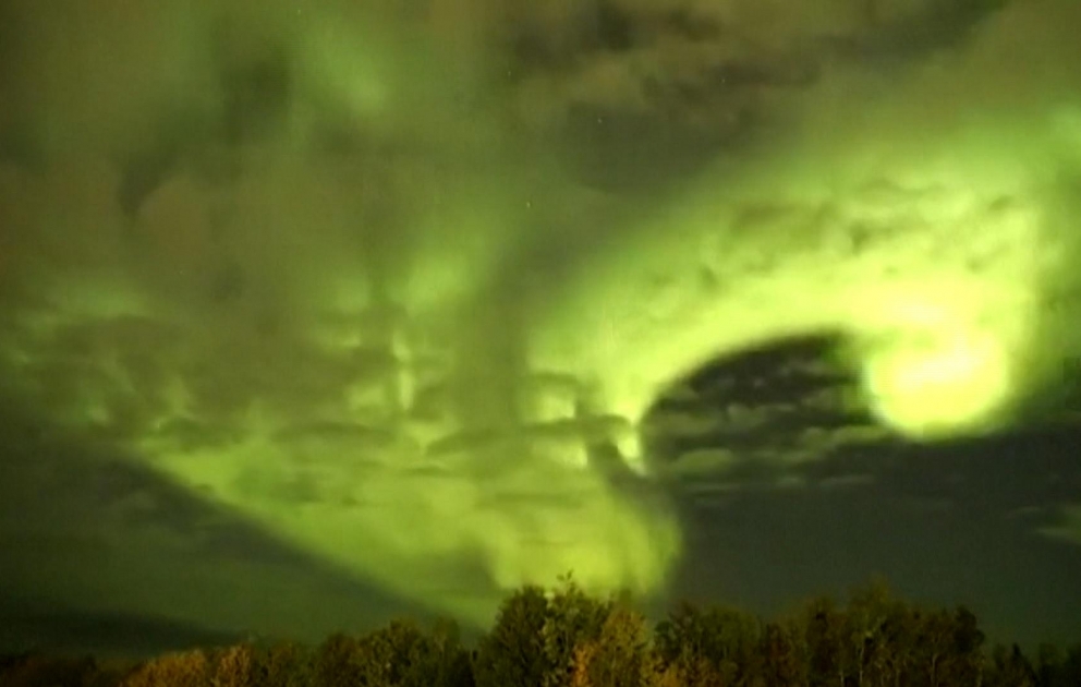 Spectaculaires aurores boréales au Canada