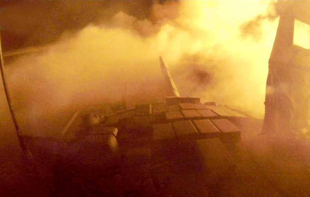 The military units of the Azerbaijan Army stationed in the frontline zone conducted exercises at nighttime