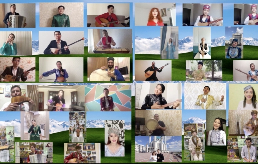 TÜRKSOY Elbası Nursultan Nazarbayevin yubileyini musiqili proqramla təbrik edib