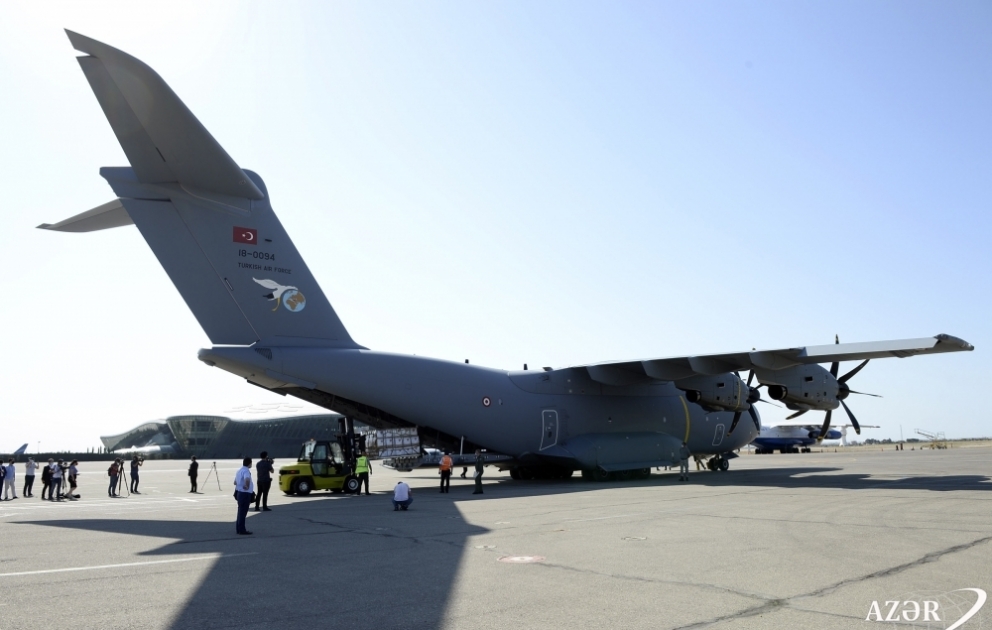 La Turquie a envoyé de l’aide humanitaire à l'Azerbaïdjan pour soutenir la lutte contre le coronavirus