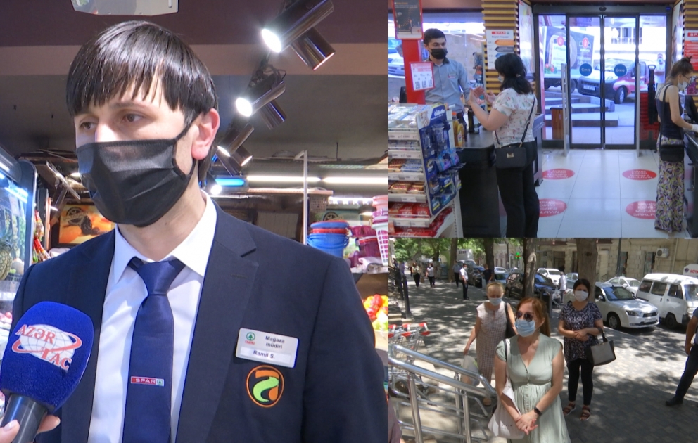Polis bir neçə marketdə reyd keçirdi