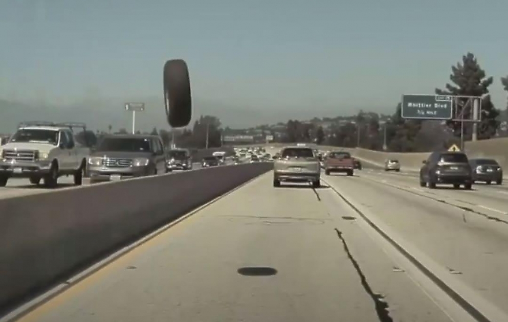 Tesla Model 3 Helps Driver Avoid Crash