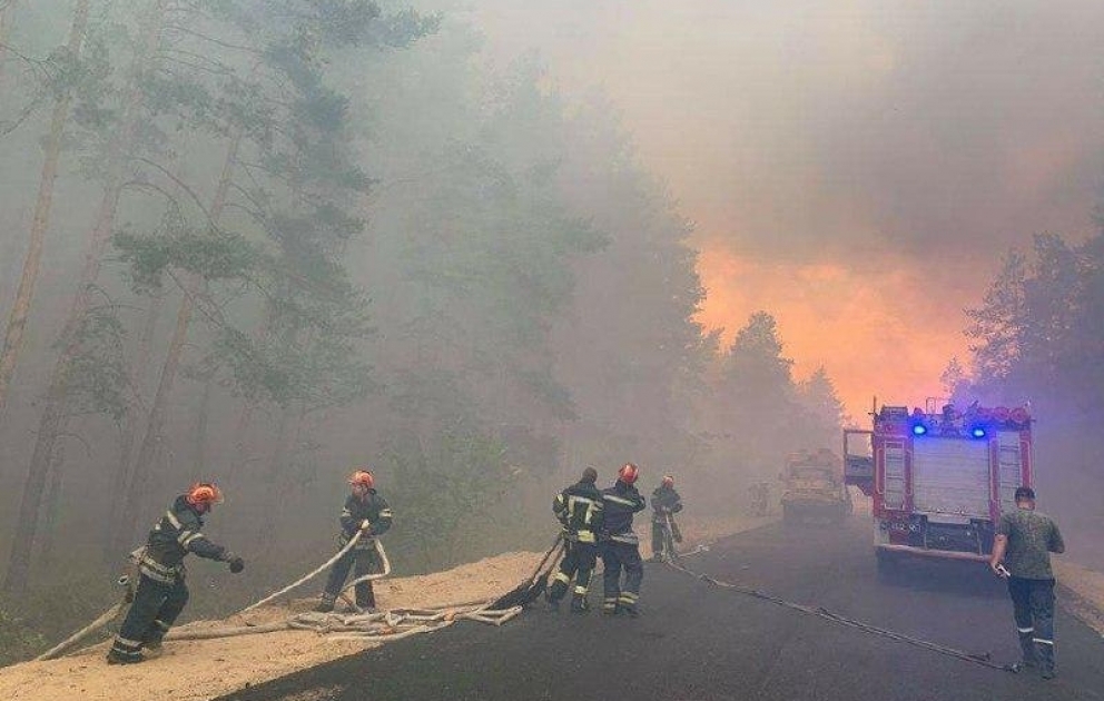 Ukraynada meşə yanğınları nəticəsində 6 nəfər həlak olub