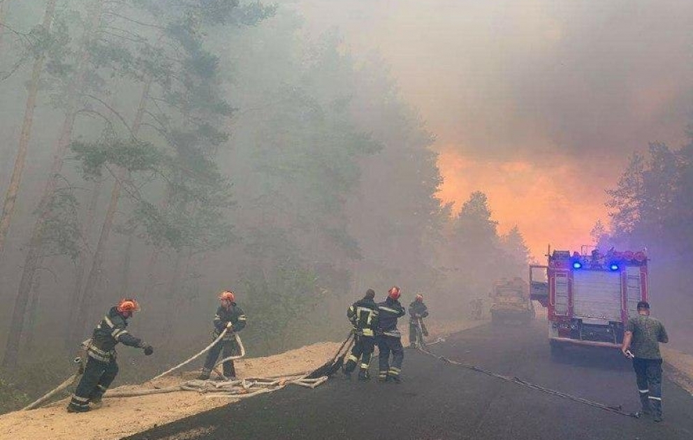 Sechs Tote bei Waldbrand im Osten der Ukraine