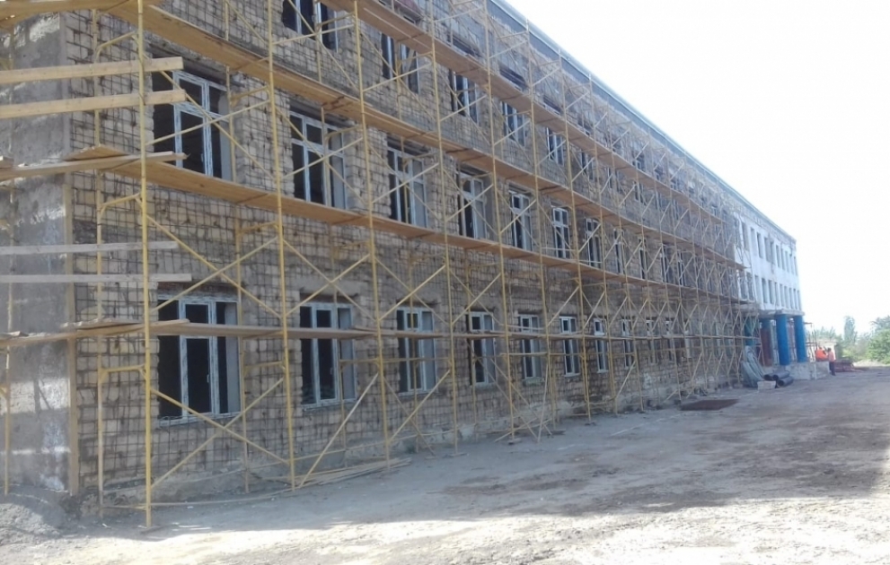 Qusarda 460 yerlik məktəb binası əsaslı təmir olunur