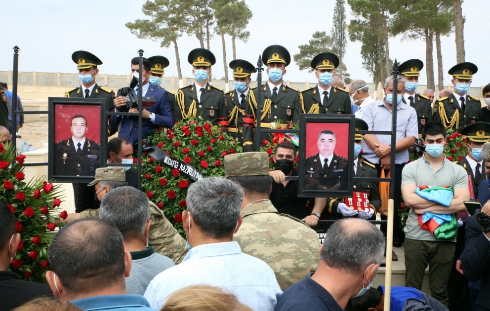 General-mayor Polad Həşimov və polkovnik İlqar Mirzəyevlə vida mərasimi keçirilib