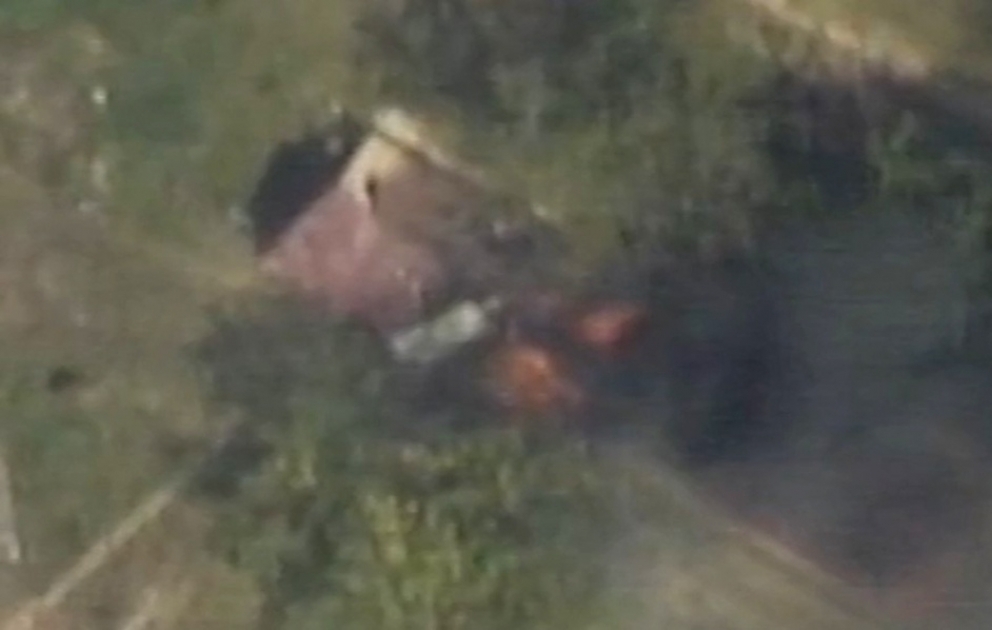 Enemy military barrack was destroyed