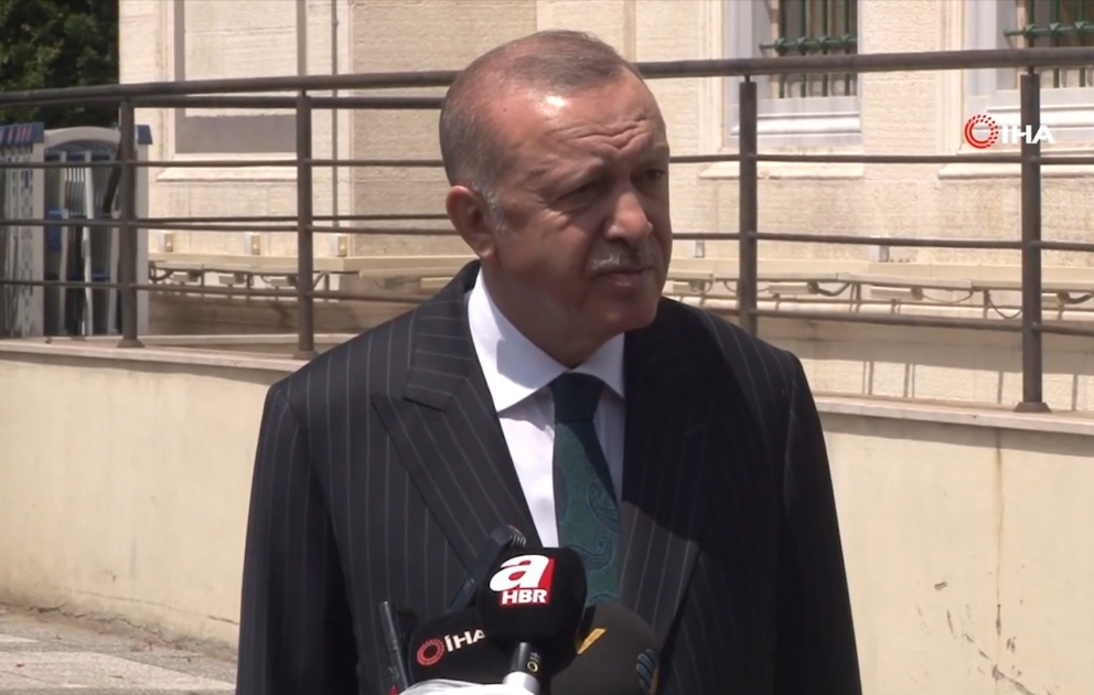 Türkiyə Prezidenti: Qardaş Azərbaycanı qətiyyən tək qoymarıq