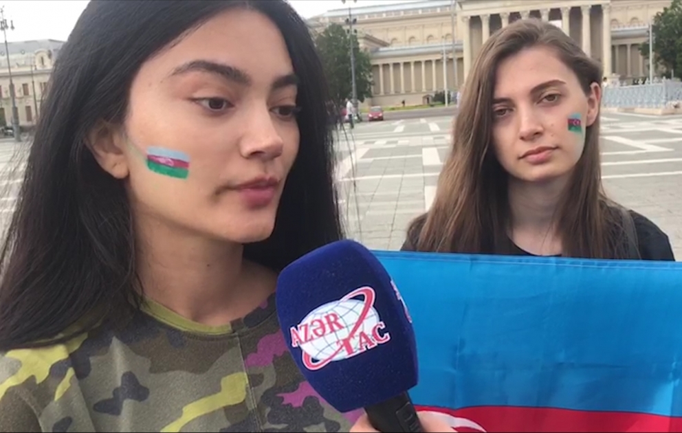 Ordumuza dəstək məqsədi ilə aksiya keçirdik