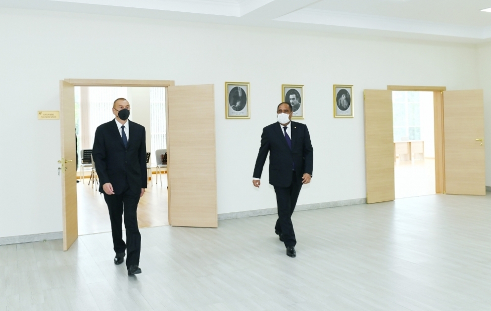 Balakən şəhər Uşaq İncəsənət Məktəbinin yeni binasının açılışı olub