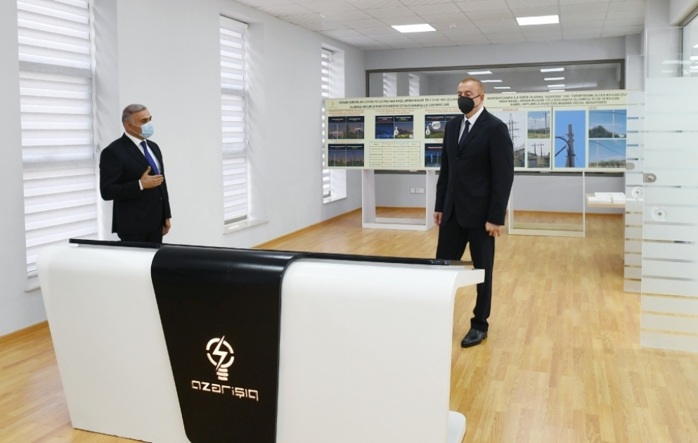 “Azərişıq” ASC-nin Balakən Avtomatik İdarəetmə və Nəzarət Mərkəzi istifadəyə verilib