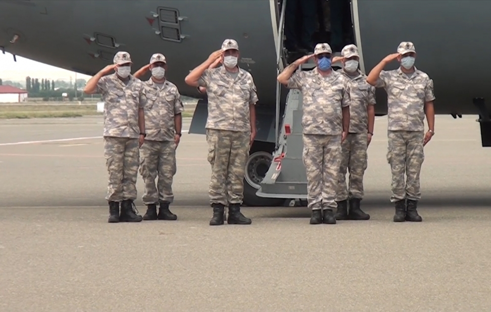 Turkish Air Force representatives arrived in Ganja