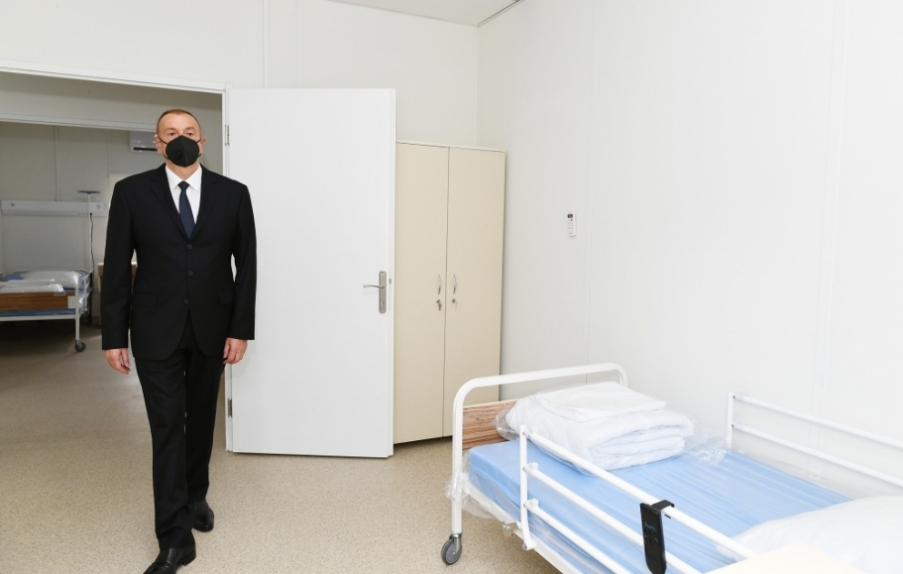 Modular hospital inaugurated in Gabala