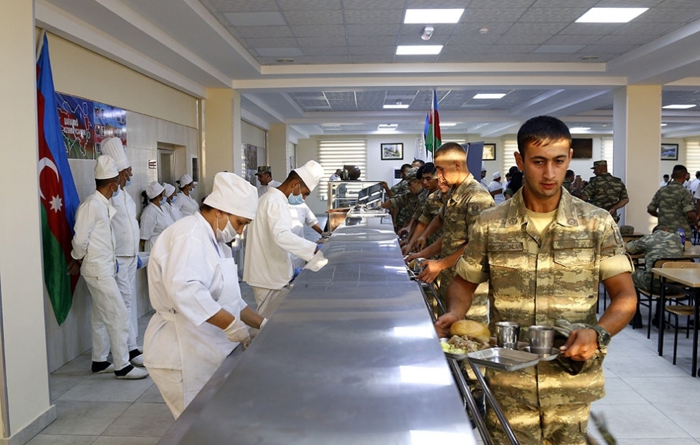 Hərbi hissədə Qurban bayramı münasibətilə tədbir keçirilib